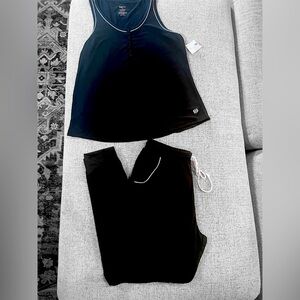 Born Black Pajama set Size Medium